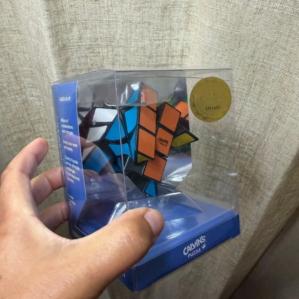Calvin's Puzzle Twist Cube 3x3 Brainteaser New Sealed CPV 04094 China